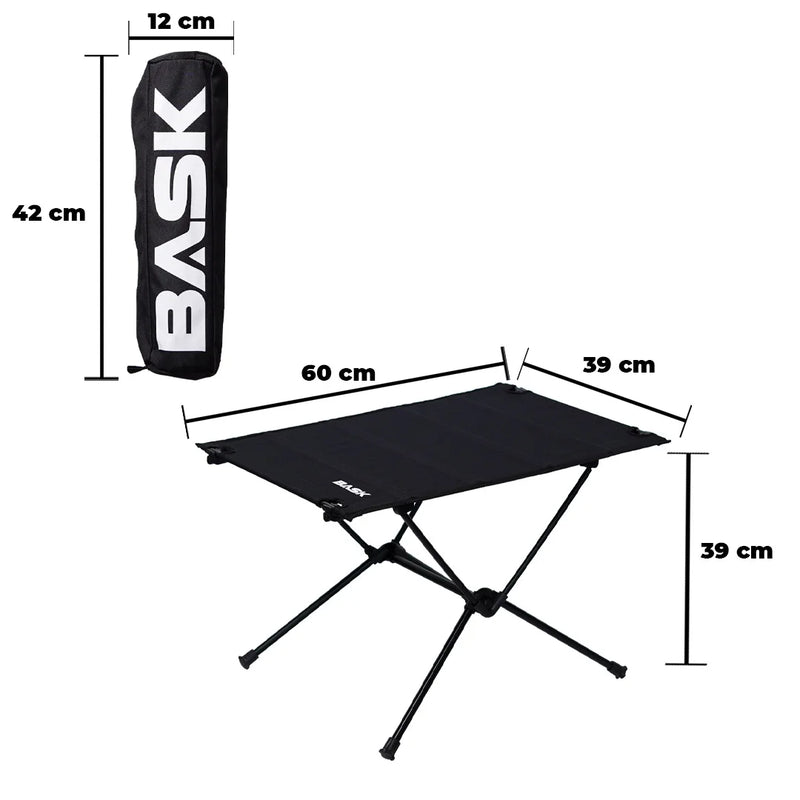 Mesa Dobrável Portátil Ultralight de Alumínio - Ideal para Camping e Aventura