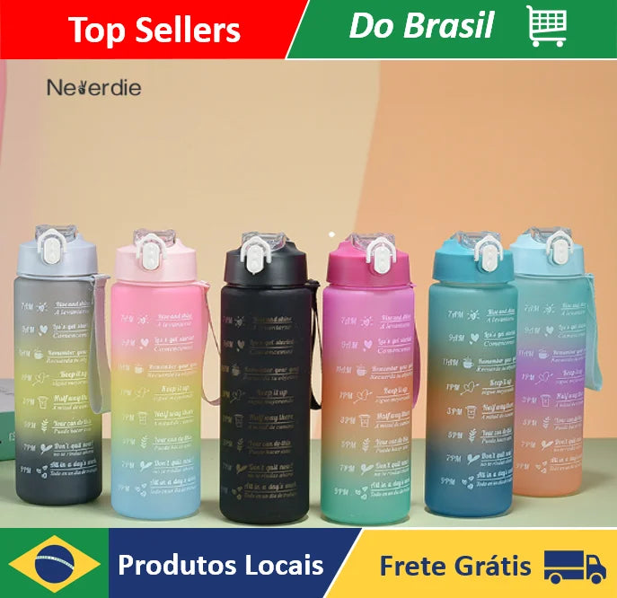 Garrafa de Água Squeeze 900 mL - Estilo e Praticidade!