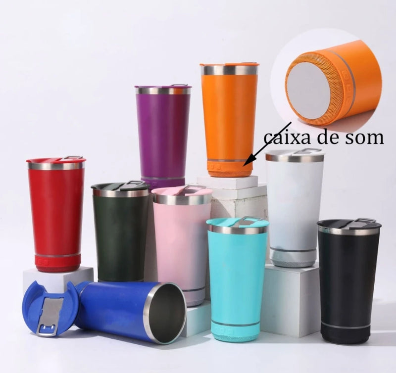 Copo Térmico 420ml: Estilo e Praticidade em Cada Gole!