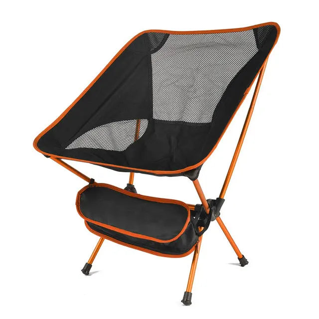 Cadeira Dobrável Portátil Ultralight Azulblanco - Conforto e Versatilidade para Todas as Avenidas!