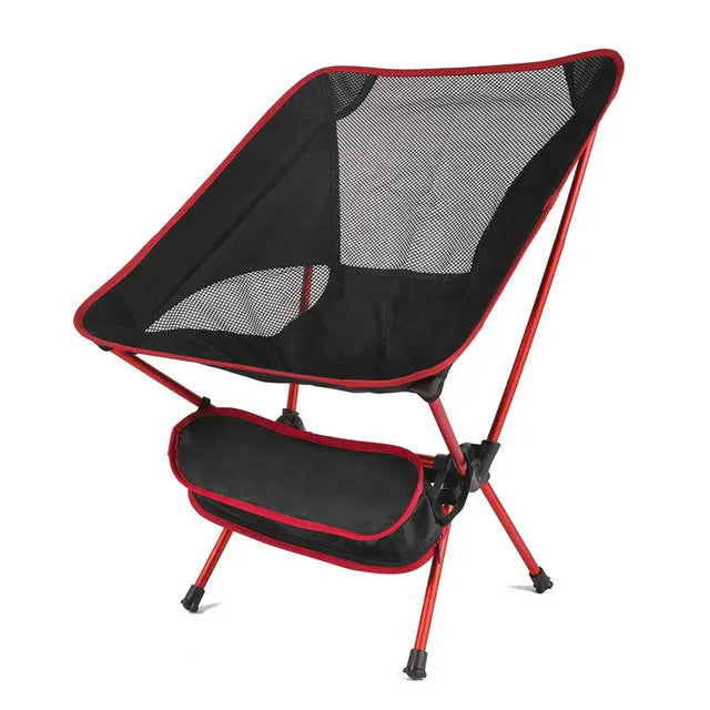 Cadeira Dobrável Portátil Ultralight Azulblanco - Conforto e Versatilidade para Todas as Avenidas!
