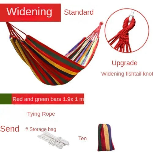 Rede de Descanso Canvas - Single Hammock Listrada