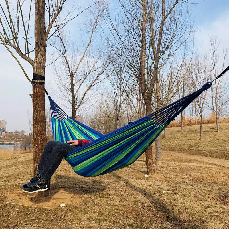 Rede de Descanso Canvas - Single Hammock Listrada
