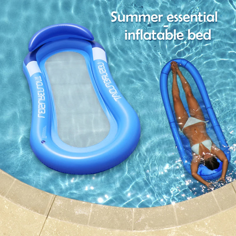 Rede Inflável Flutuante - Relaxamento e Diversão na Água