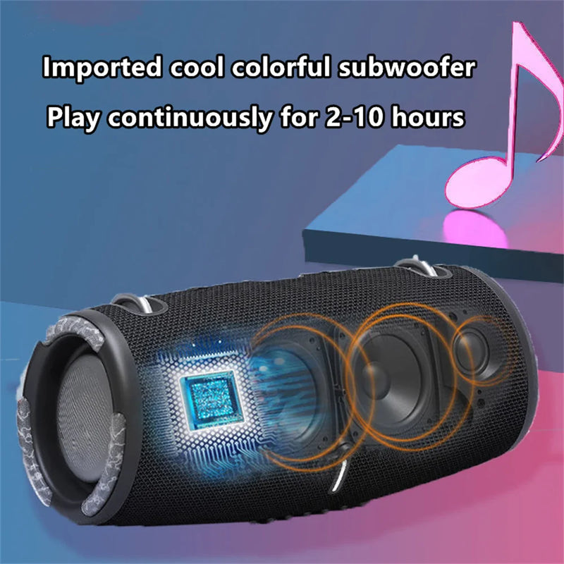 Alto-Falante Bluetooth Portátil COOMAER: Sua Festa na Praia Começa Aqui!