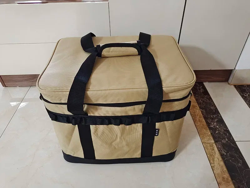 Caixa de Isolamento Dobrável para Acampamento: Praticidade e Grande Capacidade!