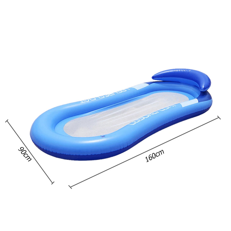 Rede Inflável Flutuante - Relaxamento e Diversão na Água