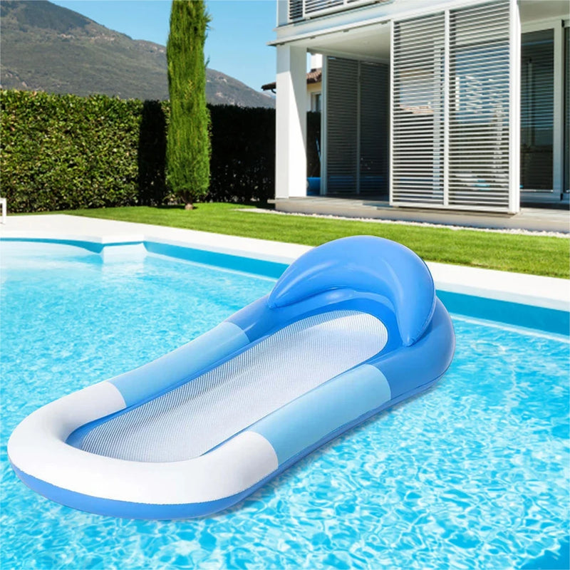 Rede Inflável Flutuante - Relaxamento e Diversão na Água