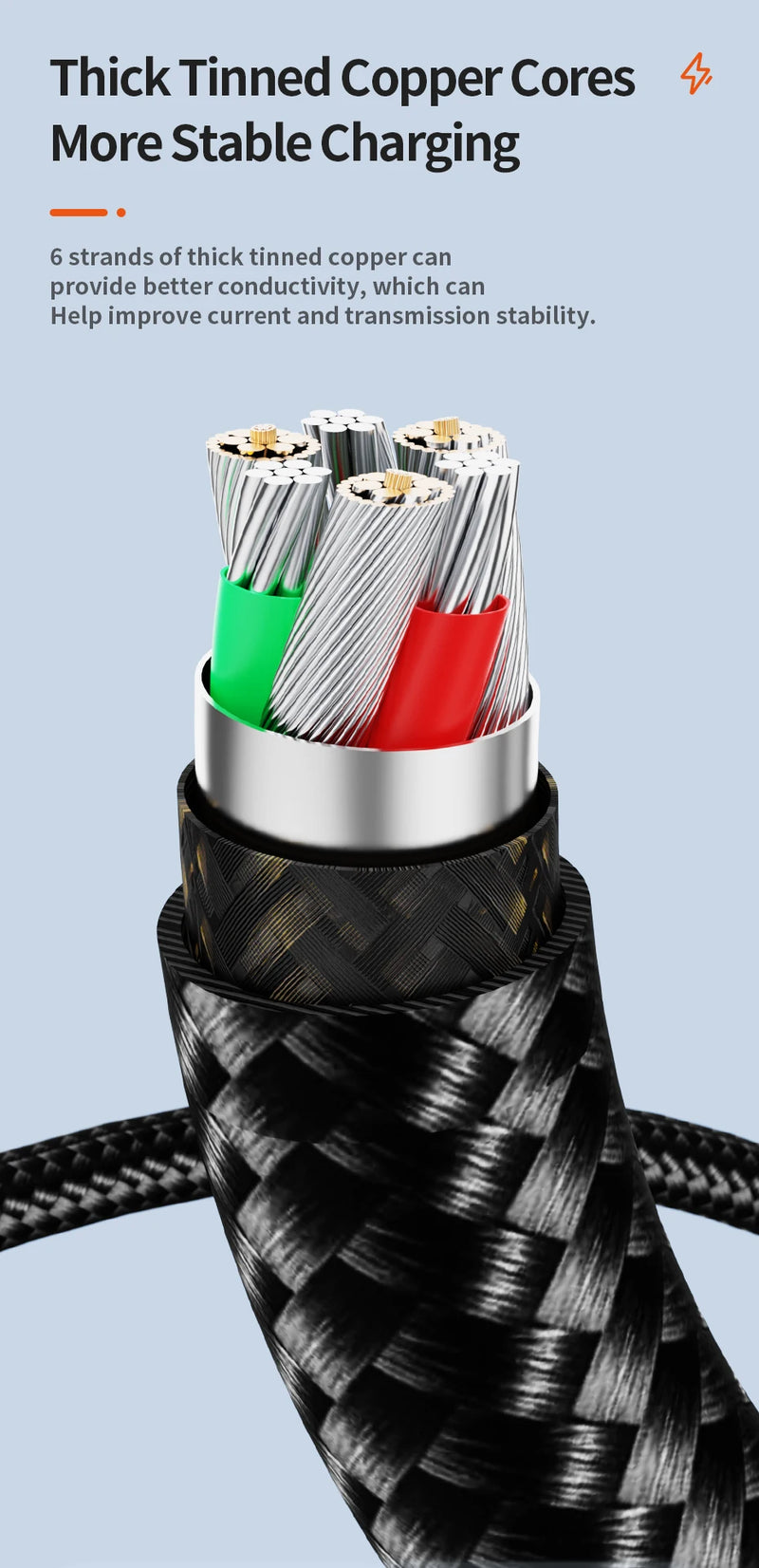 Cabo Toocki Tipo C para USB Tipo C