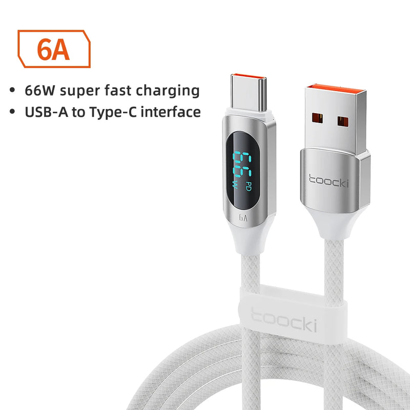 Cabo Toocki Tipo C para USB Tipo C