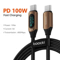 Cabo Toocki Tipo C para USB Tipo C