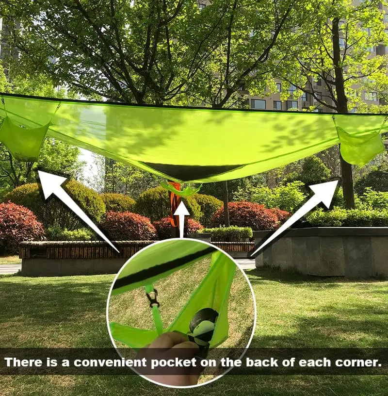 Rede Portátil Triangular - Tenda Suspensa para Camping