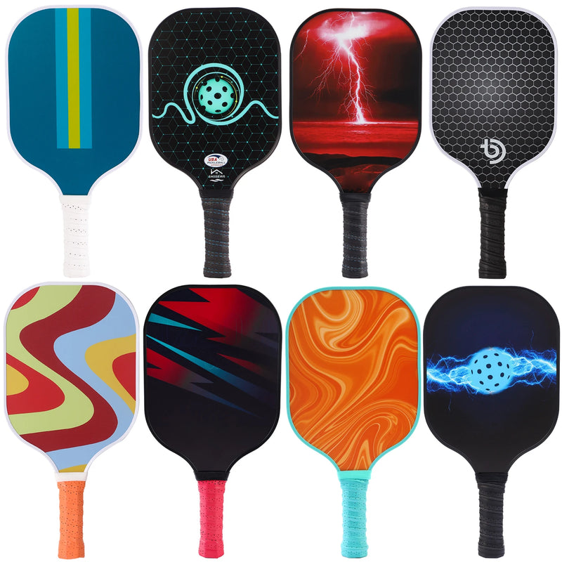 Conjunto de Raquetes de Pickleball Grafite - Aventura e Diversão ao Ar Livre