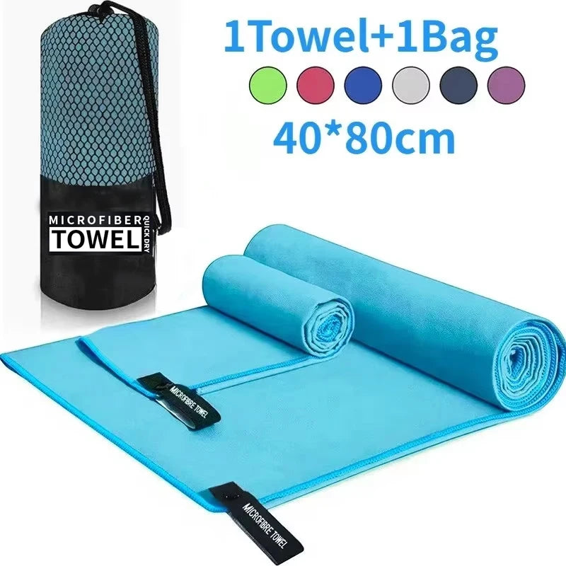 Toalha Esportiva de Secagem Rápida 40x80CM