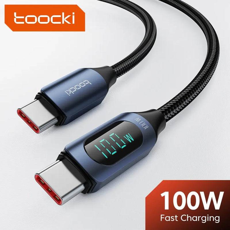 Cabo Toocki Tipo C para USB Tipo C