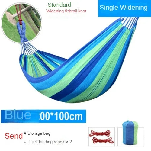 Rede de Descanso Canvas - Single Hammock Listrada