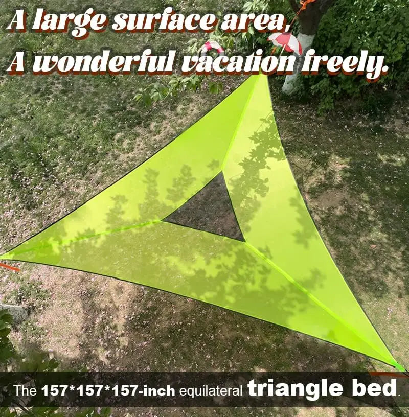Rede Portátil Triangular - Tenda Suspensa para Camping