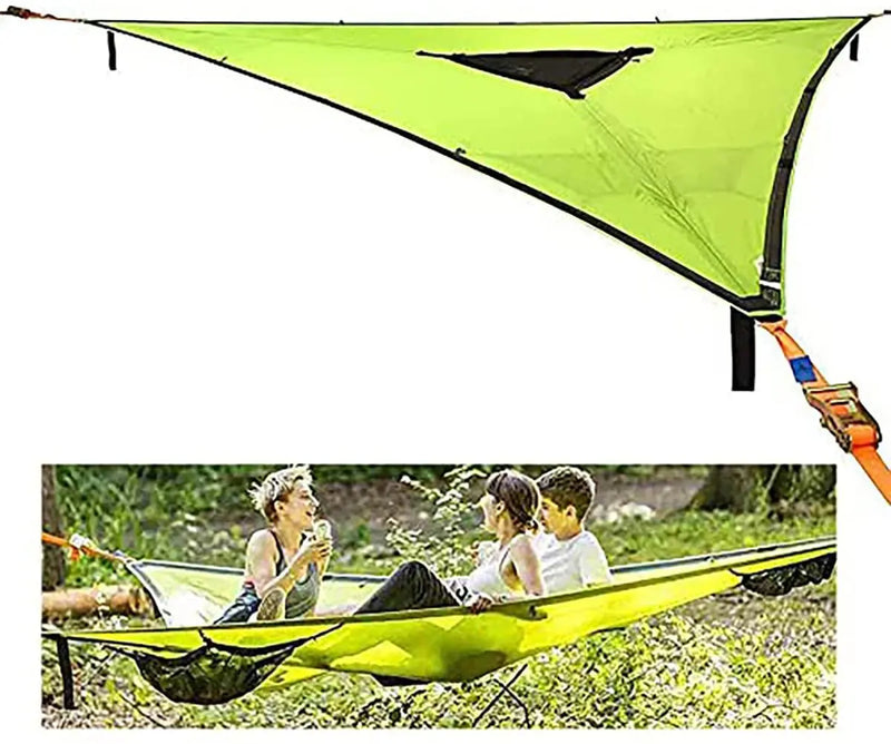 Rede Portátil Triangular - Tenda Suspensa para Camping