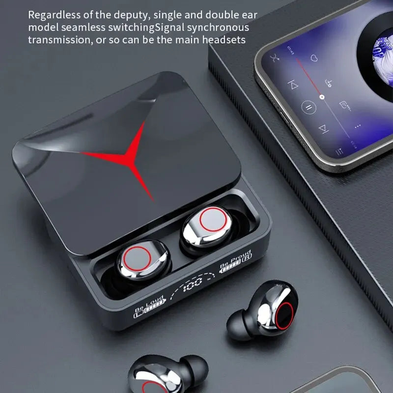 Fones de Ouvido TWS M90 Sem Fio