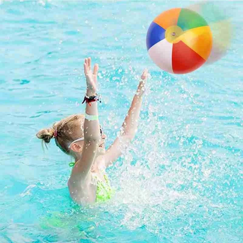 Bola Inflável de Verão - Diversão ao Ar Livre para Toda a Família