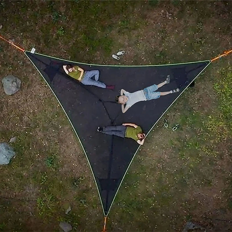 Rede Portátil Triangular - Tenda Suspensa para Camping