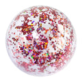 Bola de Praia Inflável Glitter - Diversão Brilhante para o Verão