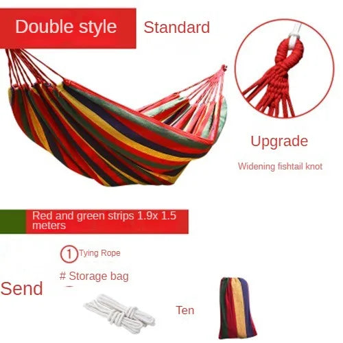 Rede de Descanso Canvas - Single Hammock Listrada