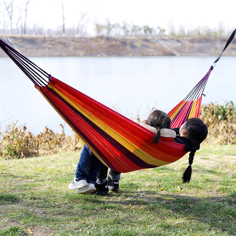 Rede de Descanso Canvas - Single Hammock Listrada