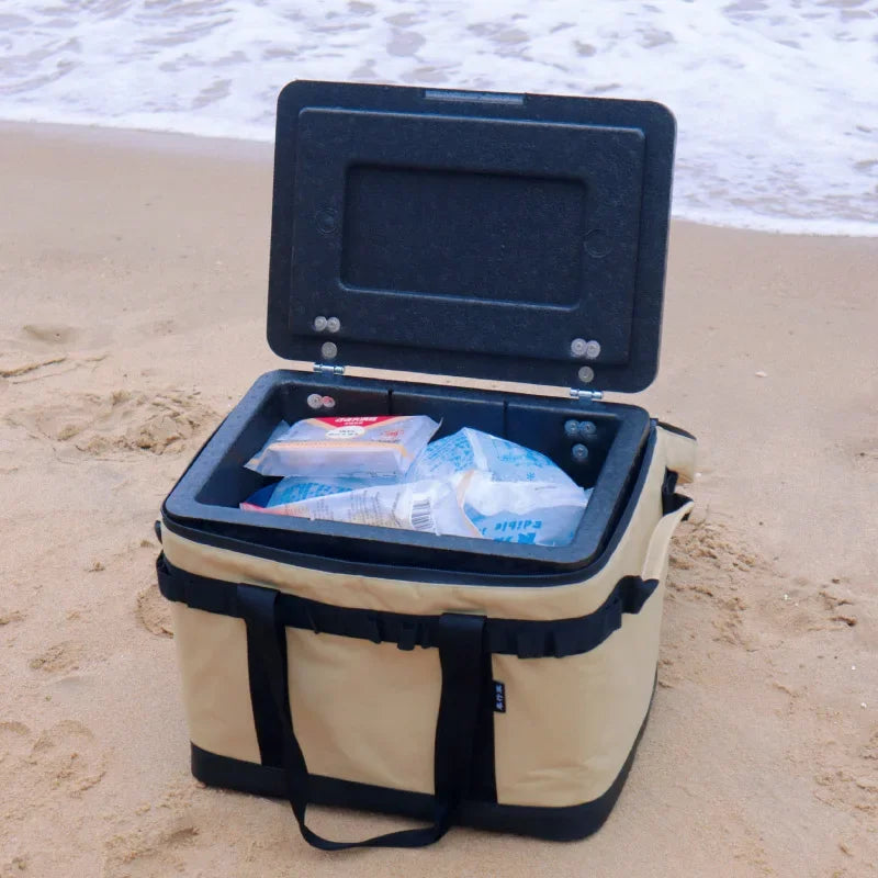 Caixa de Isolamento Dobrável para Acampamento: Praticidade e Grande Capacidade!