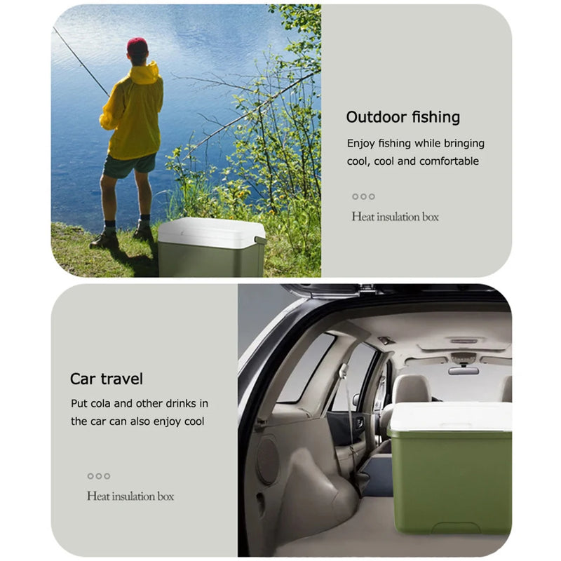 Cooler Box Portátil para Camping: Acompanhe suas Aventuras!