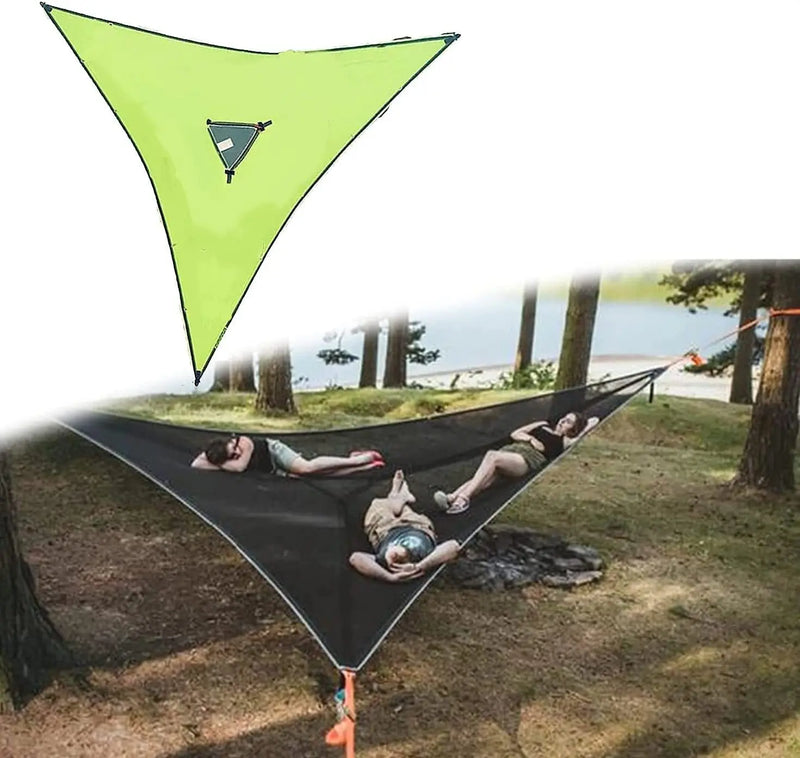 Rede Portátil Triangular - Tenda Suspensa para Camping
